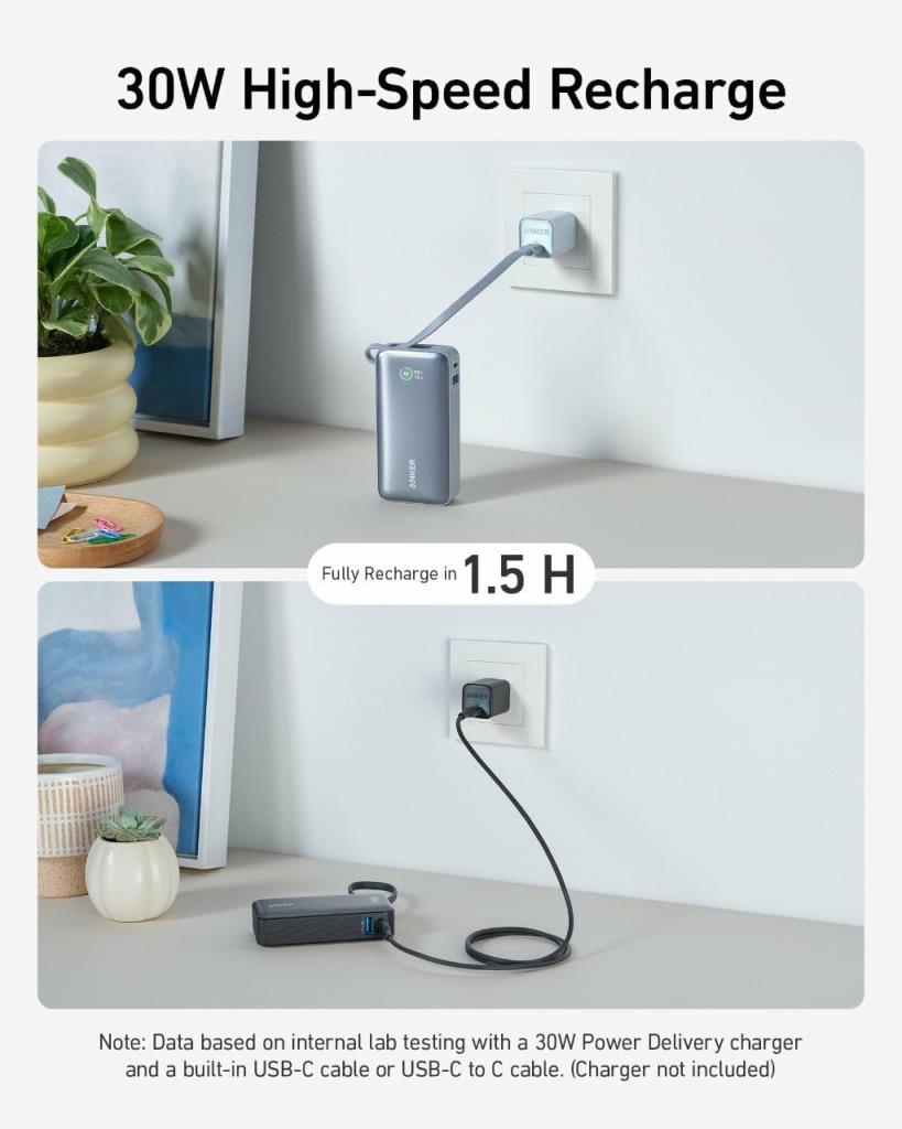 Anker 545 Nano 10000mah Powerbank A1259 - OUTLET
