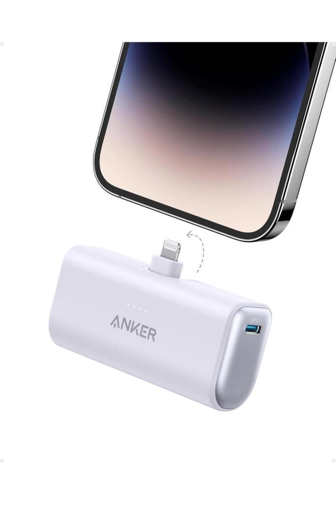 Anker A1645 5000 mAh Hızlı Şarj Powerbank Beyaz - Teşhir