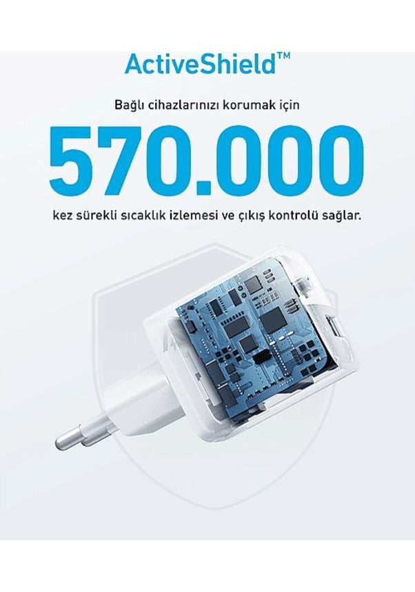 Anker 323 A2331 33 W Hızlı Şarj Adaptörü - TEŞHİR