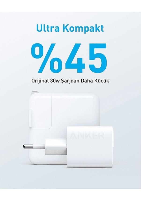 Anker 323 A2331 33 W Hızlı Şarj Adaptörü - TEŞHİR