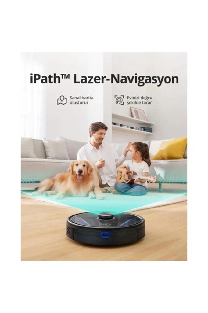 Anker Eufy LR30 Hybrid Plus Çöp İstasyonlu Akıllı Robot Süpürge - TEŞHİR