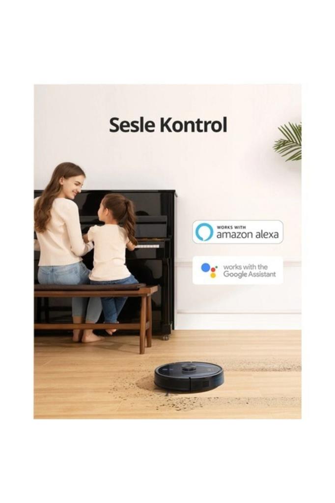 Anker Eufy LR30 Hybrid Plus Çöp İstasyonlu Akıllı Robot Süpürge - TEŞHİR