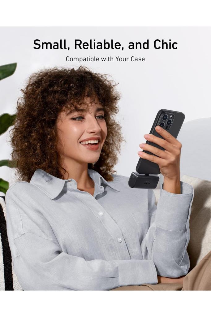 Anker Nano 5000 mAh 22,5W Hızlı Şarj Powerbank Beyaz A1653
