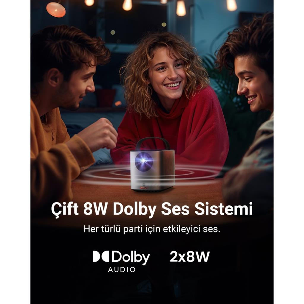 Anker Nebula Mars III Air 400 Lümen Full HD Wi-Fi Google Taşınabilir Projeksiyon Cihazı - OUTLET