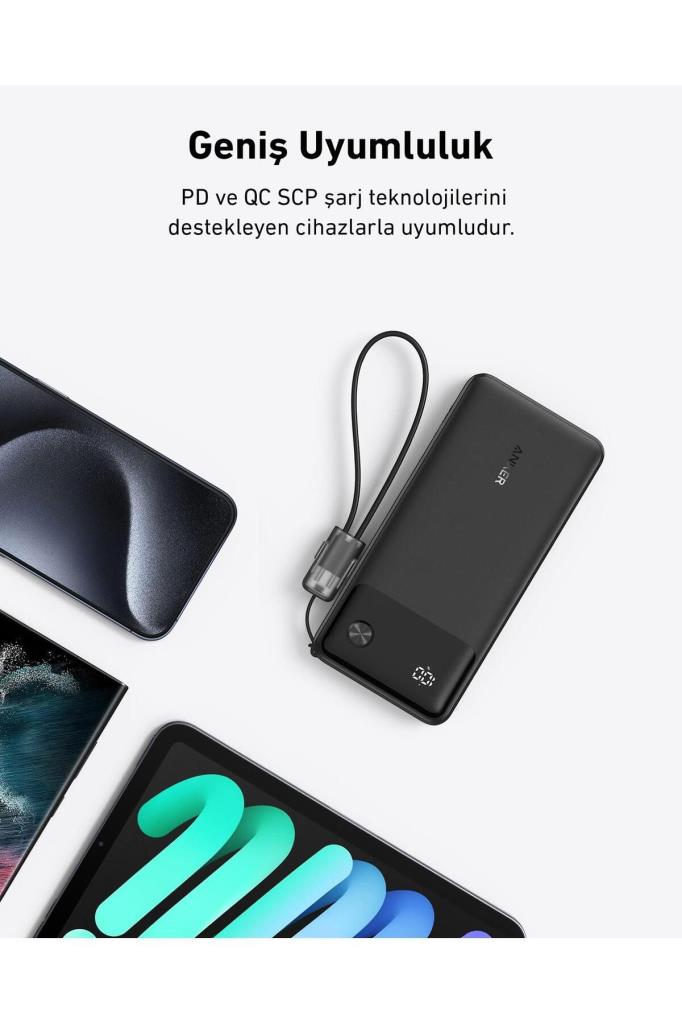 Anker A1388 10000 mAh Hızlı Şarj Powerbank Teşhir