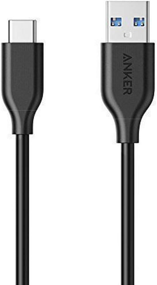Anker Powerline 3 Feet USB Type-C - USB 3.0 Kablosu Siyah - A8163H11