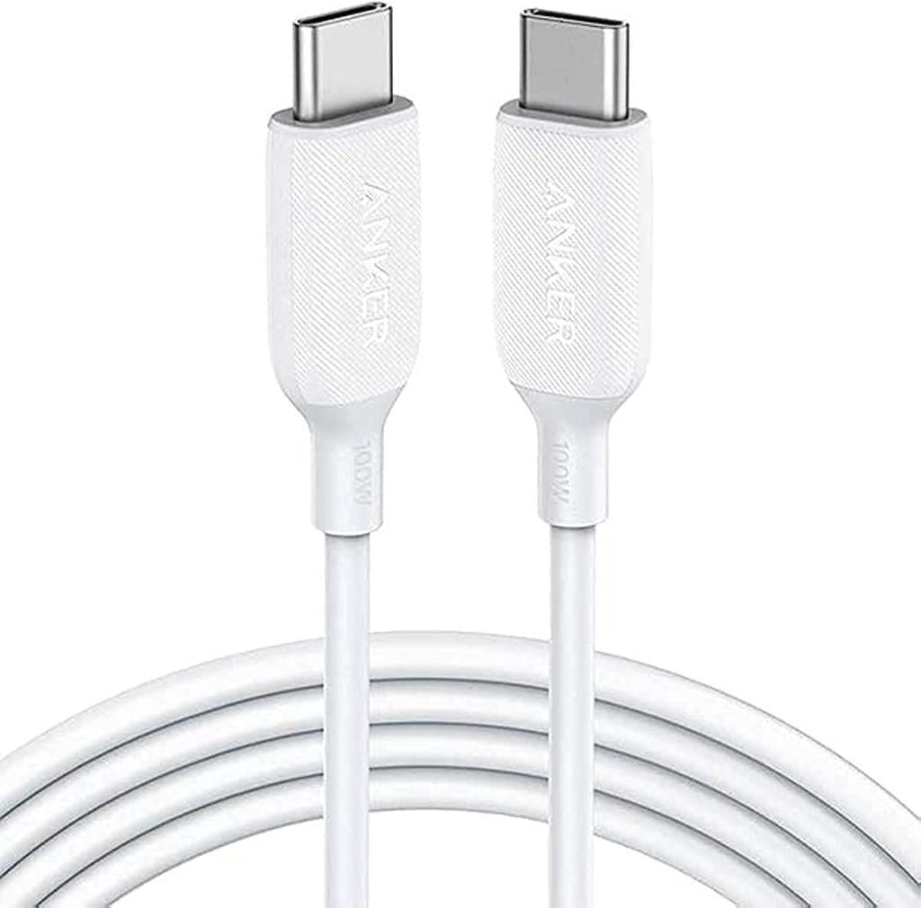Anker PowerLine III 1.8 m Beyaz Type-C to Type-C Şarj Kablosu Outlet