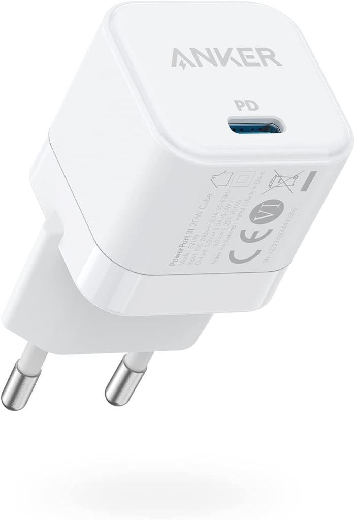 Anker PowerPort III Cube A2149 20 W Type-C Hızlı Şarj Adaptörü - TEŞHİR