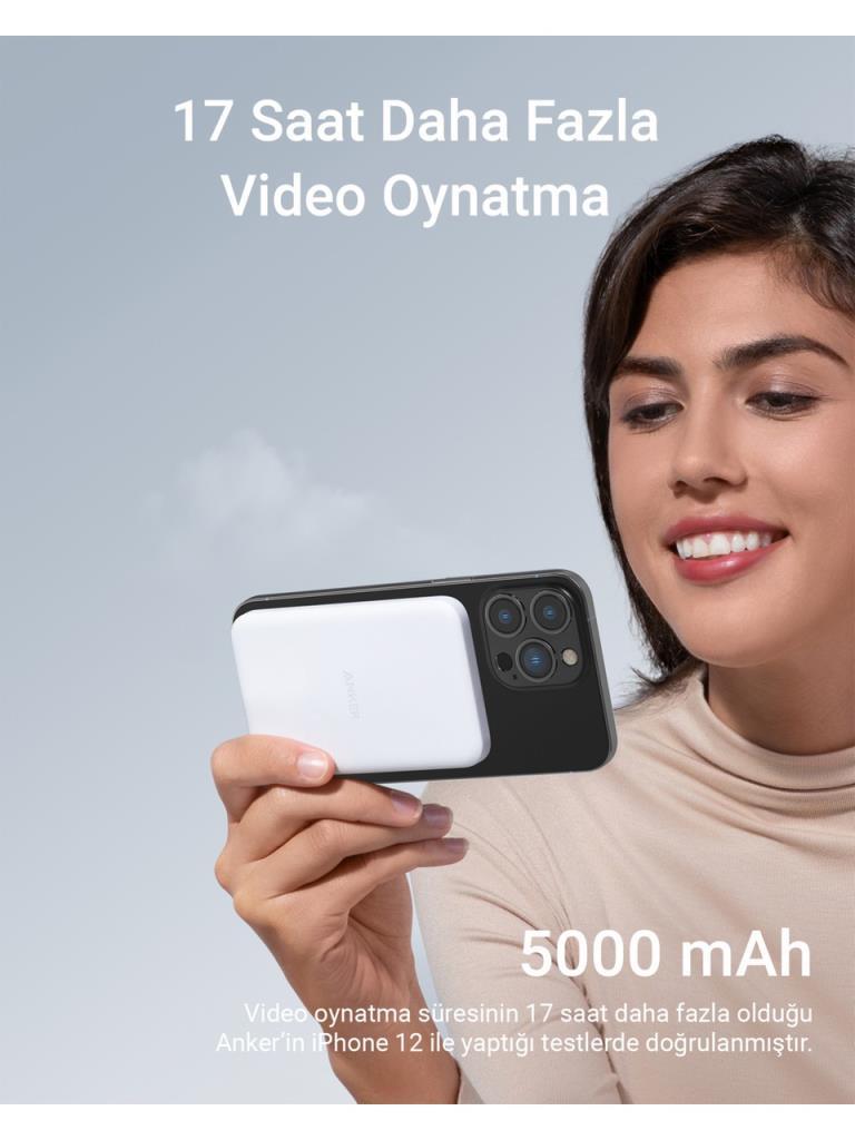 Anker 633 MagGo B25A7 MagSafe Kablosuz Şarj Aleti - Teşhir