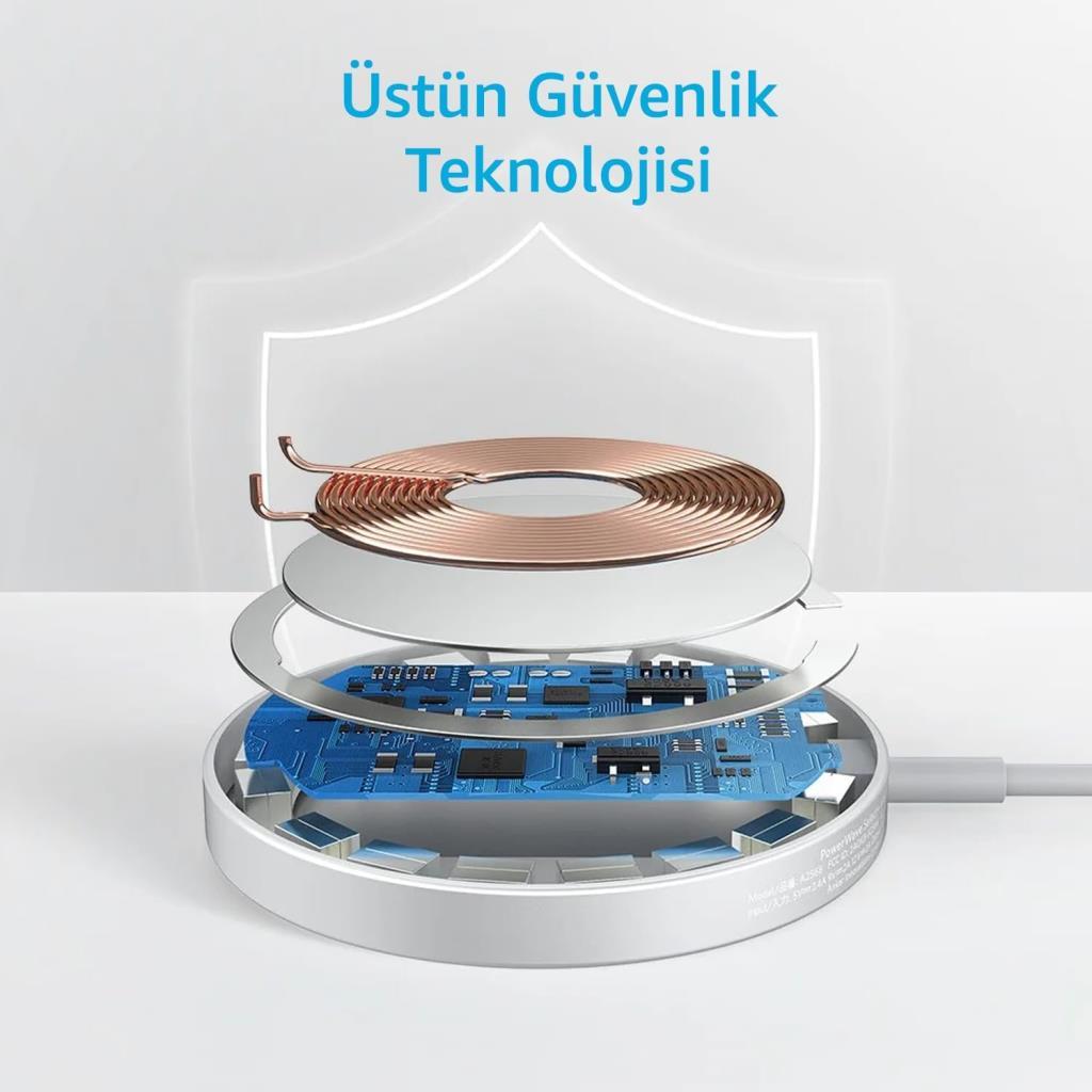 Anker Powerwave Select Plus Kablosuz Şarj Aleti