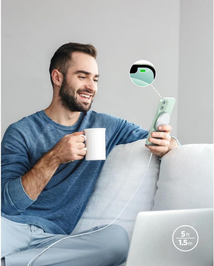 Anker Powerwave Select Plus Kablosuz Şarj Aleti - TEŞHİR