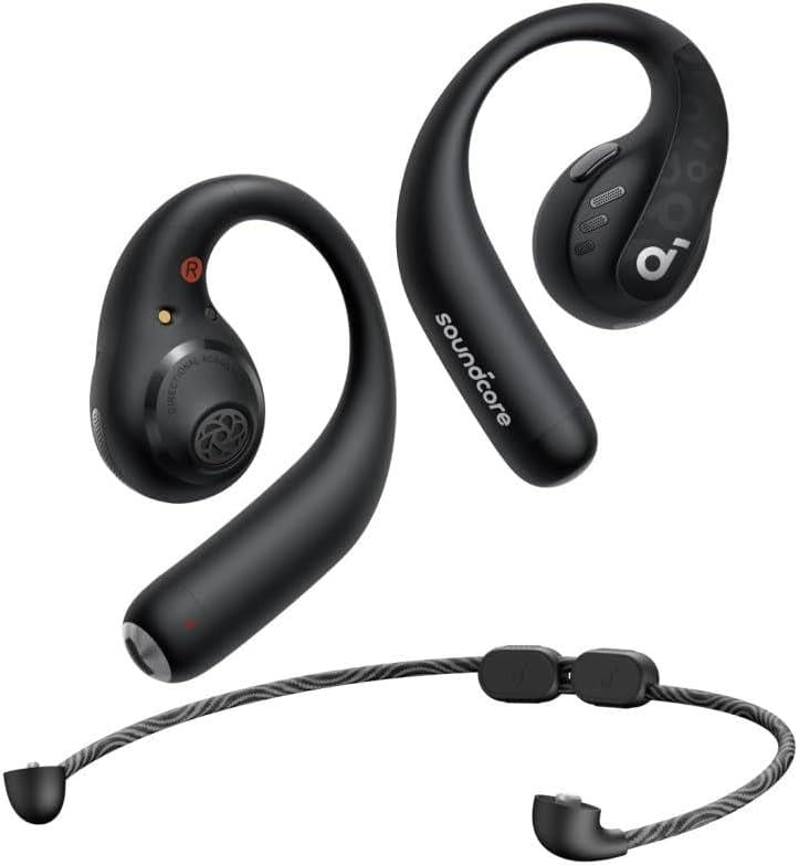 Anker SoundCore AeroFit Pro TWS Siyah Open Ear Bluetooth Kulaklık - TEŞHİR