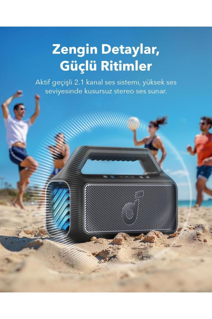 Anker SoundCore Boom 2 Yeşil Bluetooth Hoparlör