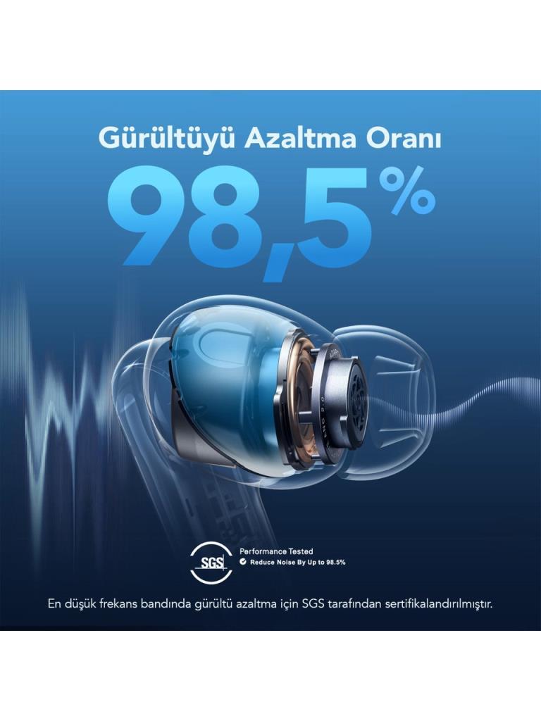 Anker SoundCore Liberty 4 NC TWS Beyaz Kulak İçi Bluetooth Kulaklık Teşhir