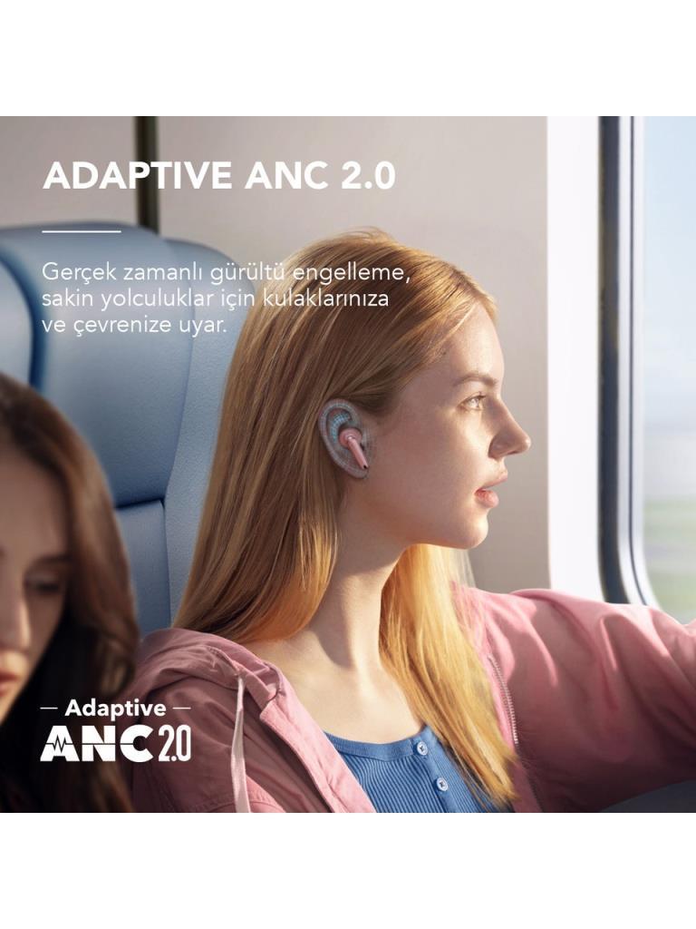 Anker SoundCore Liberty 4 NC TWS Beyaz Kulak İçi Bluetooth Kulaklık Teşhir