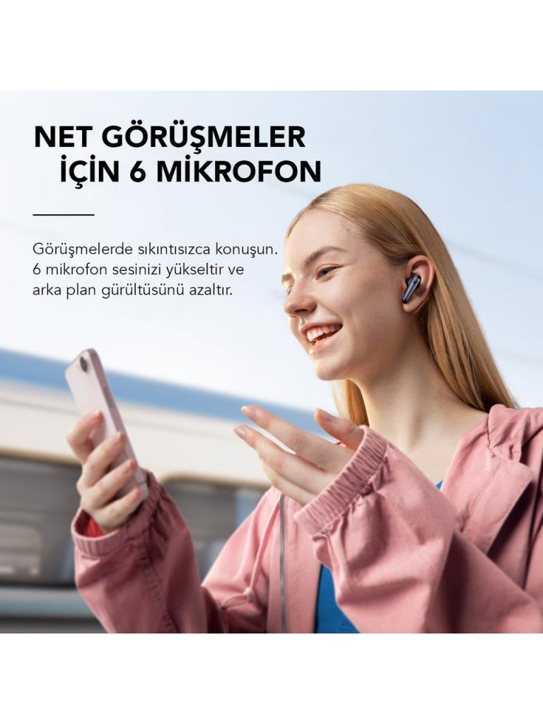 Anker SoundCore Liberty 4 NC TWS Beyaz Kulak İçi Bluetooth Kulaklık Teşhir
