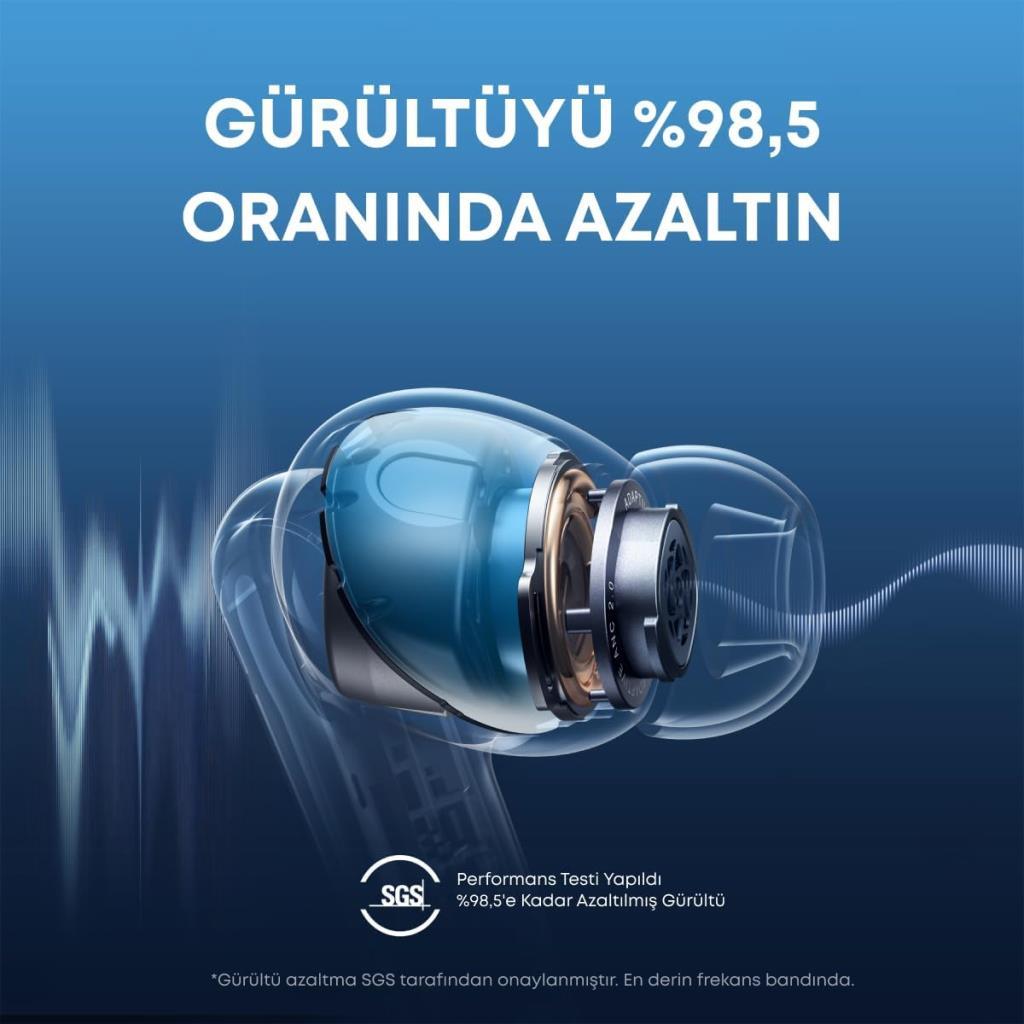 Anker SoundCore Liberty 4 NC TWS Lacivert Kulak İçi Bluetooth Kulaklık