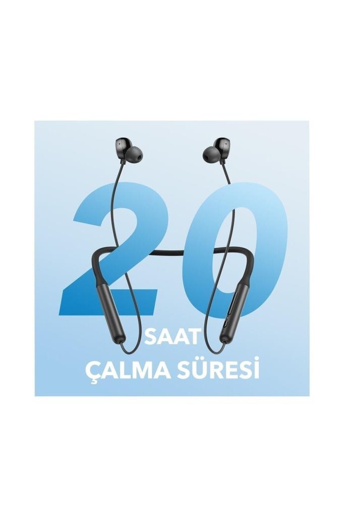 Anker Soundcore Life U2i Bluetooth 5.0 Kablosuz Kulaklık - Ipx5 Suya Dayanıklı Siyah - A3991 - OUTLET