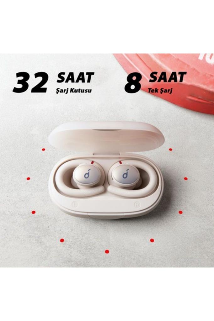 Anker SoundCore Sport X10 TWS Kulak İçi Bluetooth Kulaklık Beyaz Teşhir