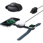 Anker Ufo MagGo B25M8 Siyah 3in1 MagSafe Kablosuz Şarj Aleti - OUTLET
