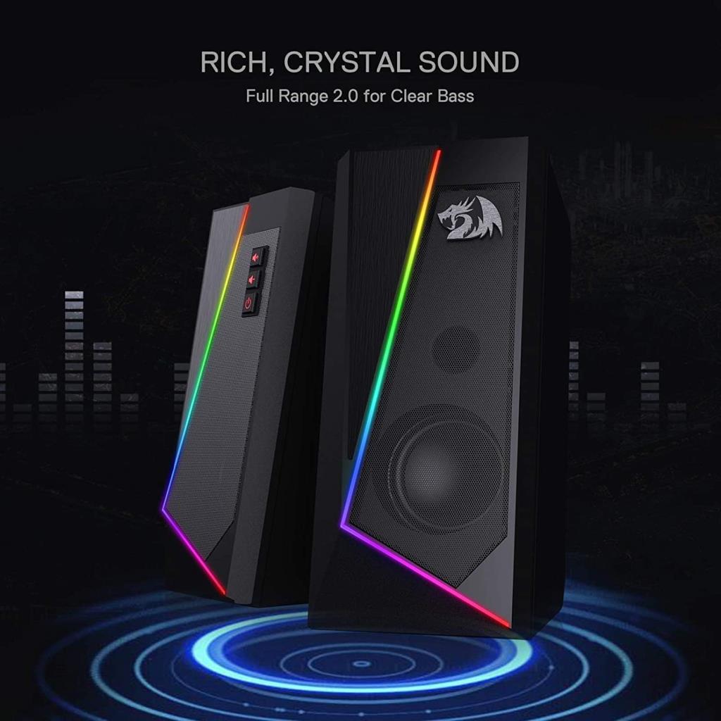 Redragon Anvil GS520 RGB USB 1+1 10 W Hoparlör - OUTLET