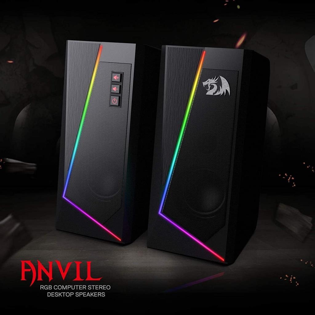 Redragon Anvil GS520 RGB USB 1+1 10 W Hoparlör - OUTLET