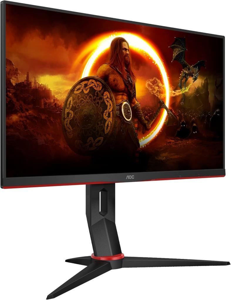 AOC 24G2SPU/BK 23.8" 1 ms Full HD Pivot IPS Oyuncu Monitörü Teşhir