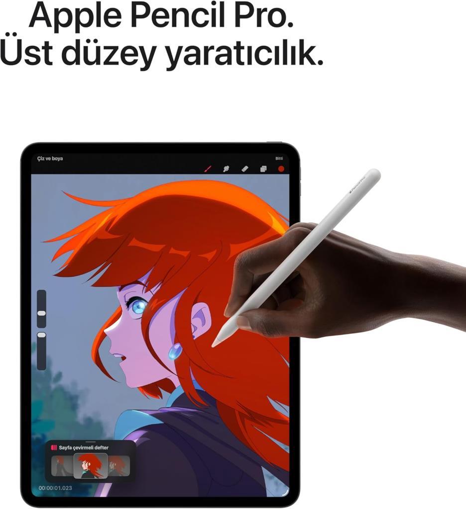 iPad Pro M5 Wi-Fi 256 GB 11" MDWK4TU/A Uzay Siyahı Tablet (Apple Türkiye Garantili)