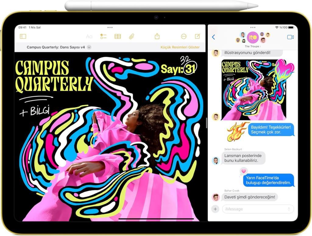 "Apple 11"" iPad Wi-Fi 128GB - Pembe -OUTLET