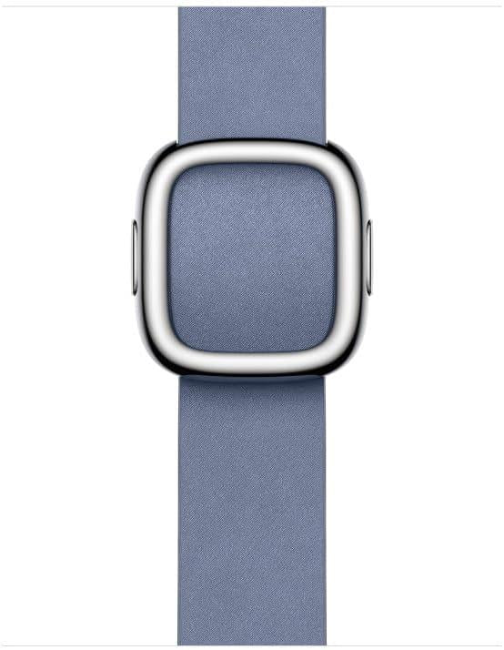 Apple Watch Band - Modern Tokalı Kayış - 41 mm - Lavanta Mavisi - Büyük Boy Outlet