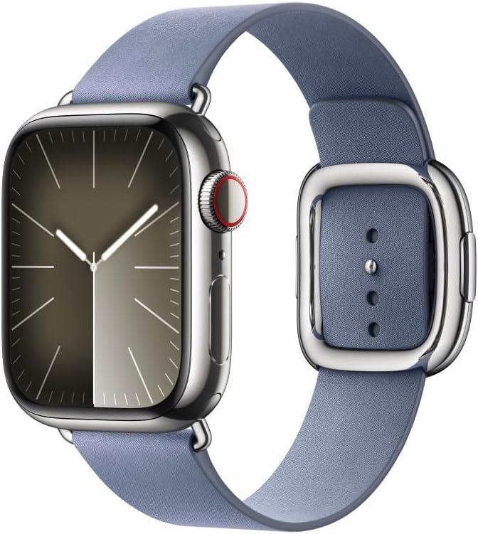 Apple Watch Band - Modern Tokalı Kayış - 41 mm - Lavanta Mavisi - Büyük Boy Outlet