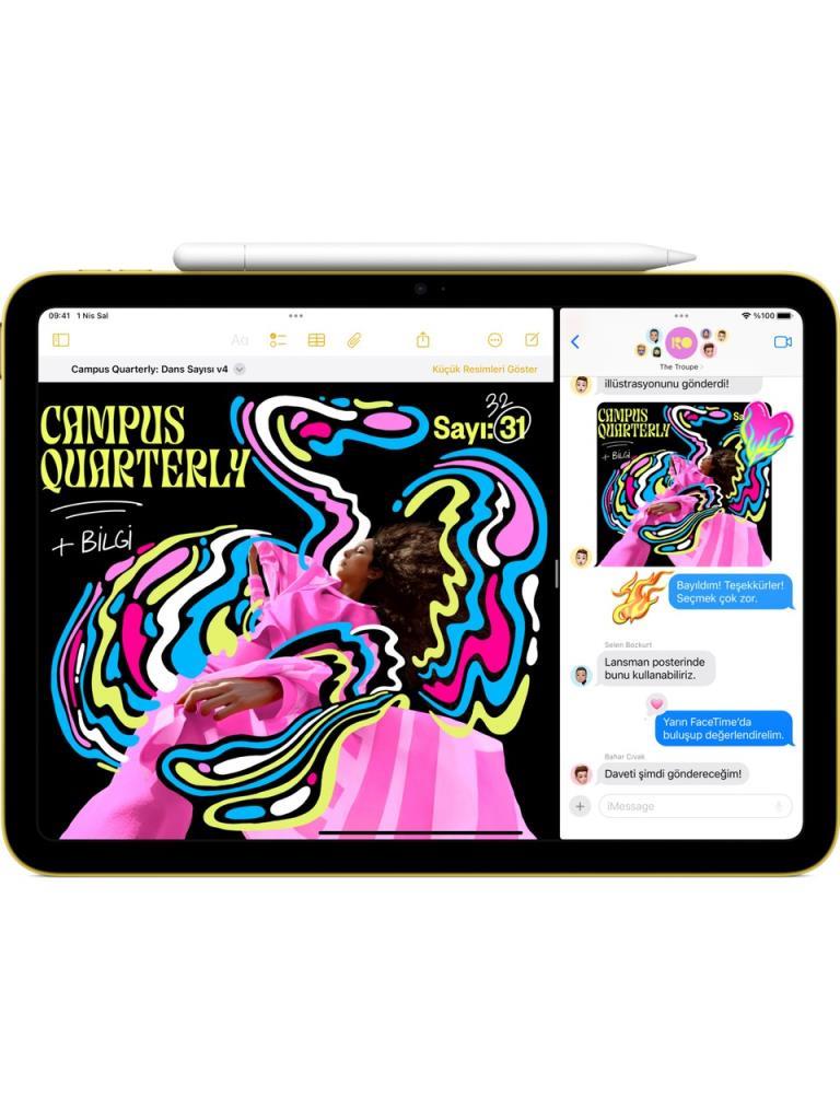 Apple iPad A16 11" 128GB Wi-Fi Tablet Gümüş MD3Y4TU/A