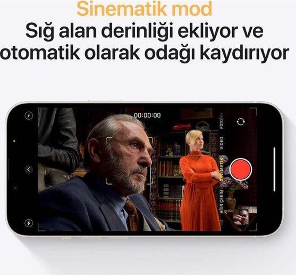 Yenilenmiş iPhone 13 128 GB Yıldız Işığı Cep Telefonu (1 Yıl Garantili) - A Kalite