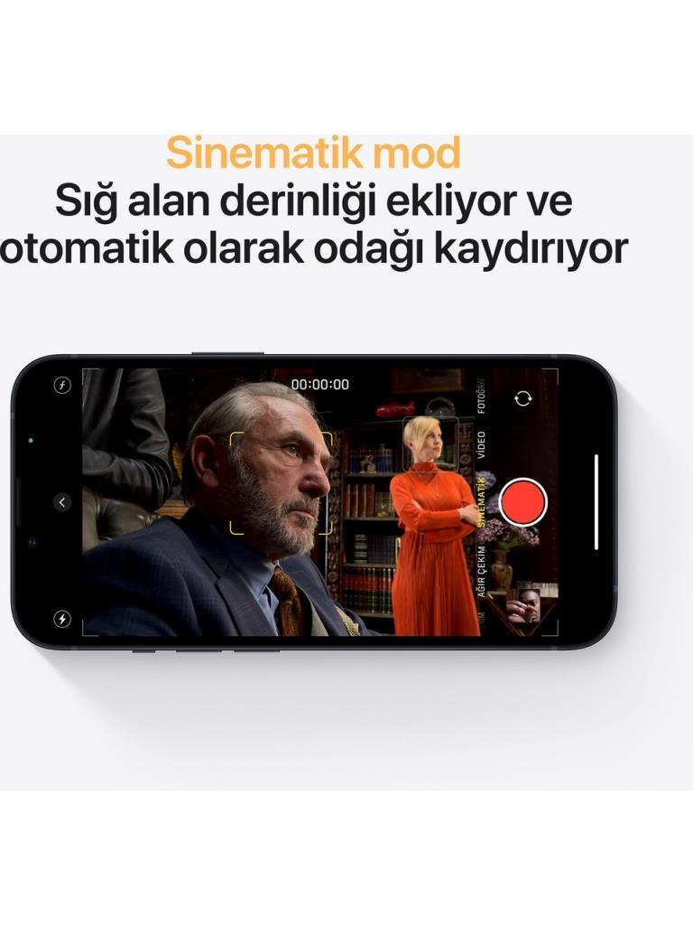 Yenilenmiş iPhone 13 256 GB Gece Yarısı Cep Telefonu (1 Yıl Garantili) - B Kalite