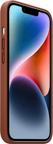 Apple iPhone 14 Plus MagSafe Özellikli Deri Kılıf Toprak Kırmızısı MPPD3ZM/A