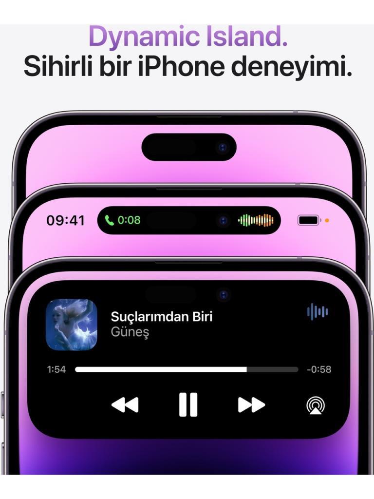 Yenilenmiş iPhone 14 Pro Max 256 GB Uzay Siyahı Cep Telefonu (1 Yıl Garantili) - B Kalite