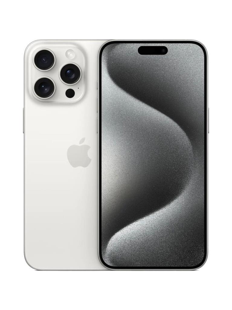 Yenilenmiş Apple iPhone 15 Pro Max 256 GB Beyaz Titanyum (12 Ay Garantili) - A Grade