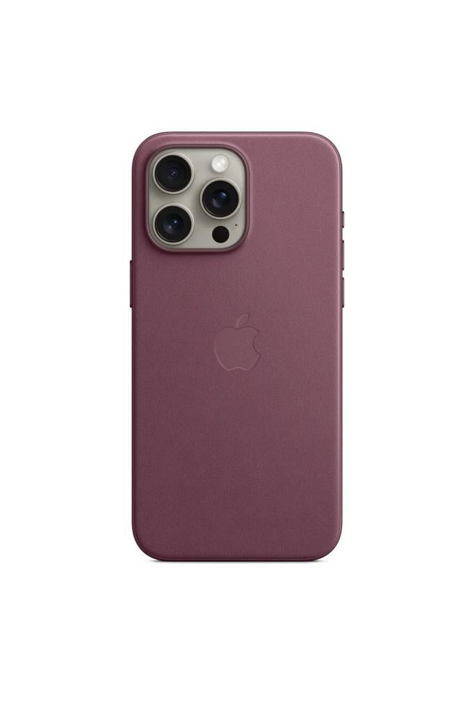 iPhone 15 Plus MagSafe Özellikli Mikro Dokuma Karadut Kılıf MT4A3ZM/A Outlet