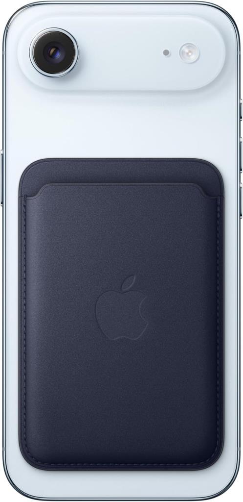 Apple iPhone için MagSafe özellikli Mikro Dokuma Cüzdan - Siyah - OUTLET