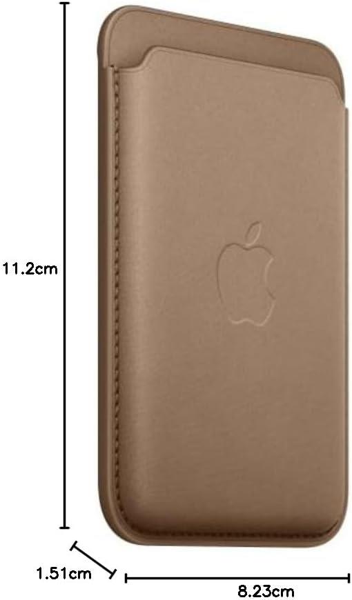 Apple MT243ZM/A iPhone için MagSafe Özellikli Mikro Dokuma Vizon Grisi Kartlık Teşhir