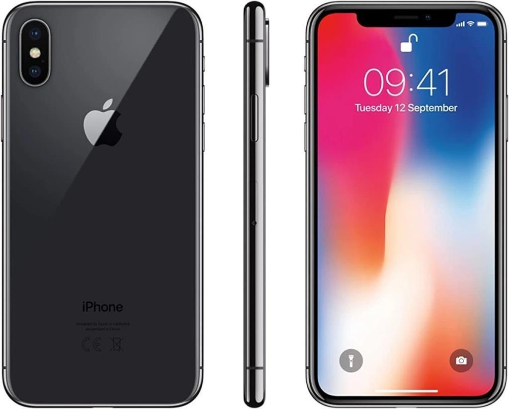 Yenilenmiş Apple iPhone X 64 GB Space Gray C Kalite