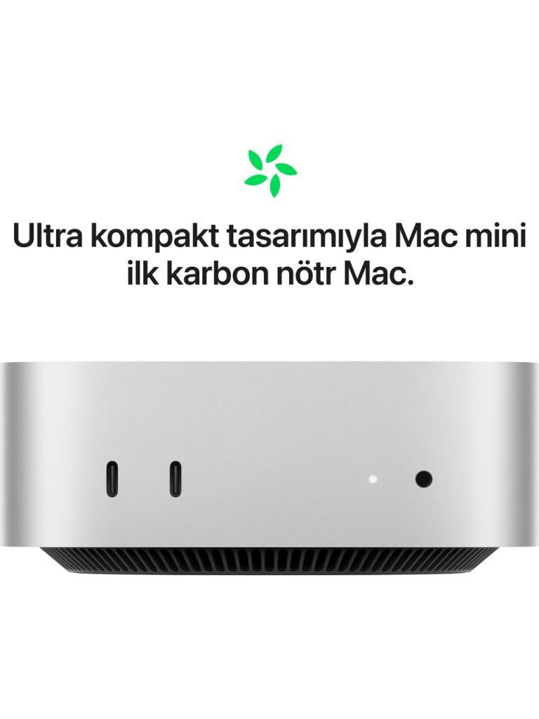 Mac Mini MU9E3TU/A Apple M4 16 GB 512 GB SSD Mini PC Outlet (Açıklamayı Okuyunuz)