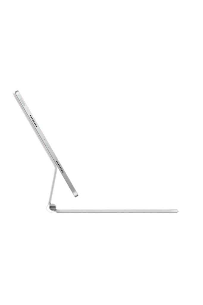 Apple iPad MJQJ3TQ/A Tablet Kılıfı 11 inç iPad Air (M2) için Magic Keyboard - Türkçe Q Klavye - Beyaz