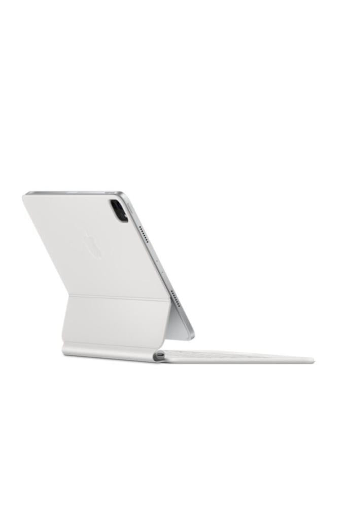 Apple iPad MJQJ3TQ/A Tablet Kılıfı 11 inç iPad Air (M2) için Magic Keyboard - Türkçe Q Klavye - Beyaz