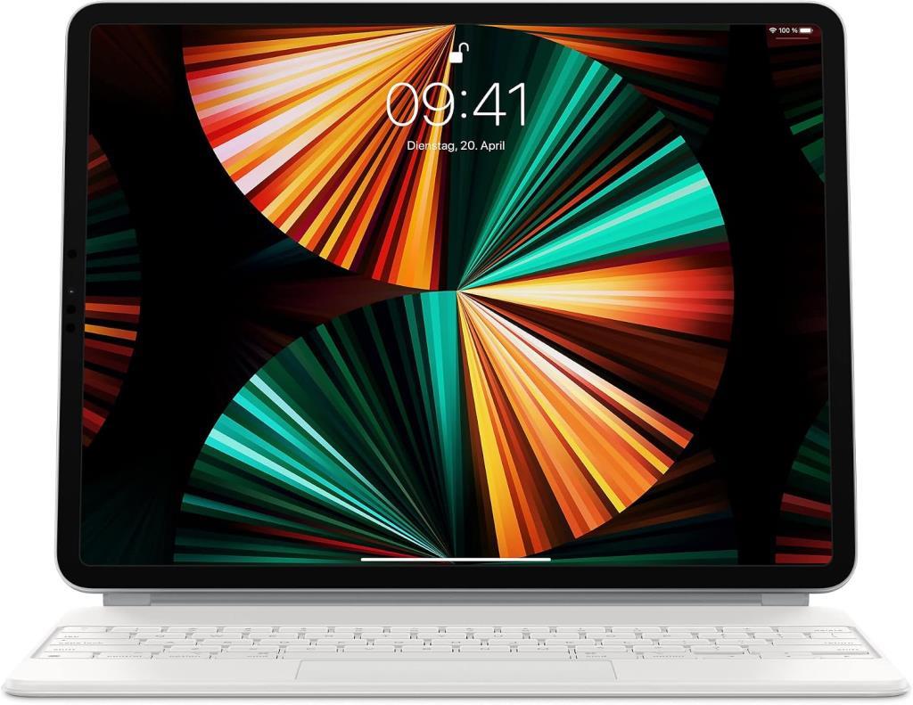 Apple Magic Keyboard 12.9 İnç iPad Pro MJQL3TD/A Türkçe Q Aydınlatmalı Trackpad'li Klavye Siyah