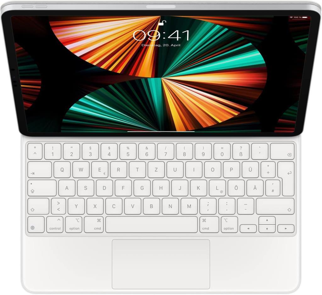 Apple Magic Keyboard 12.9 İnç iPad Pro MJQL3TD/A Türkçe Q Aydınlatmalı Trackpad'li Klavye Siyah