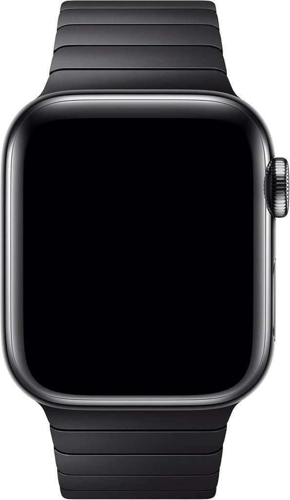 Apple Watch Band - Baklalı Model Bilezik - 42 mm - Uzay Siyahı - One Size Outlet