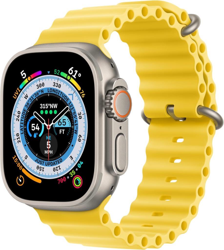 Apple Watch 49 mm Sarı Ocean Kordon Uzatma Kiti Outlet