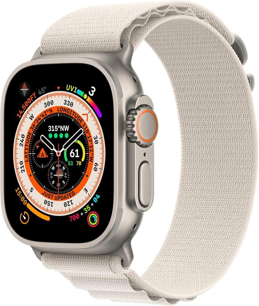Apple Watch 49 mm Yeşil Alpine Loop - Küçük Boy - Teşhir