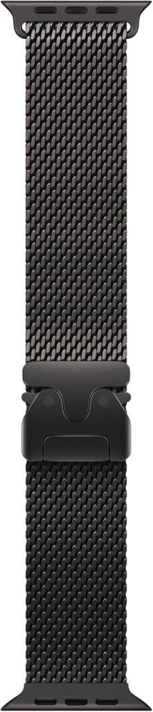 Apple Watch Band - Milano Loop - 49 mm - Siyah - Küçük Boy